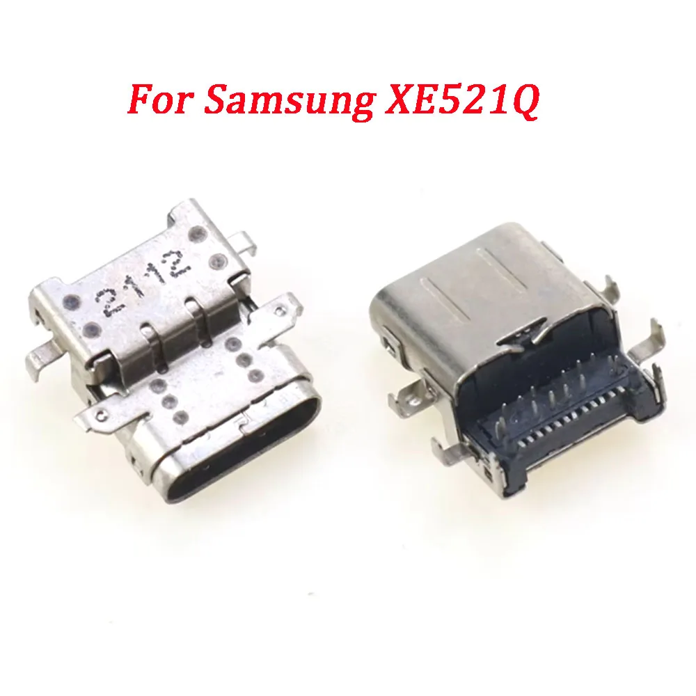 1/2/5Pcs USB 3.1 Type C Charging Connector Socket Jack For Samsung chromebook Plus xe521qab-k01us Laptop TYPE-C Charging Port