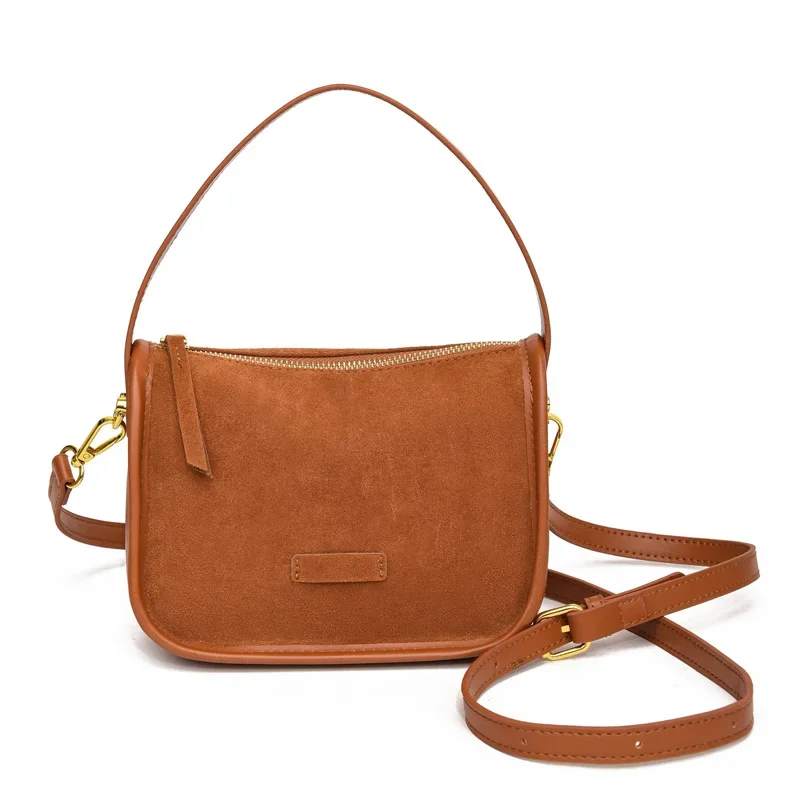 100% Genuine Leather Women's Handbags High Quality Soft Cowhide Women Shoulder Bags Fashion Luxury Ladie Messenger Bag Purse