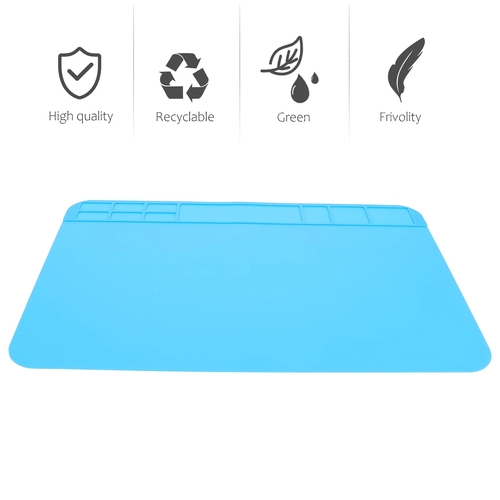 

Silicone Soldering Mat High Quality Heat Resistant Repair Work Table Mat for Electronics Maintenance Platform Pad