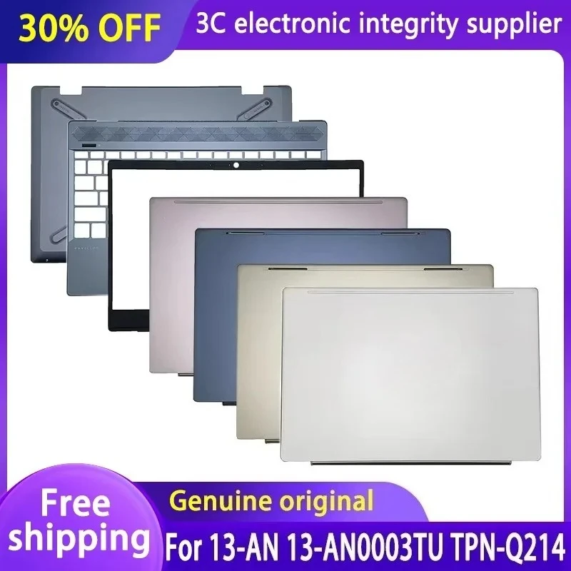 

New For Pavilion 13 an 13-AN 13-AN0003TU TPN-Q214 Series Laptop Laptop LCD Back Cover/Front Bezel/Hinges/Palmrest/Bottom Case
