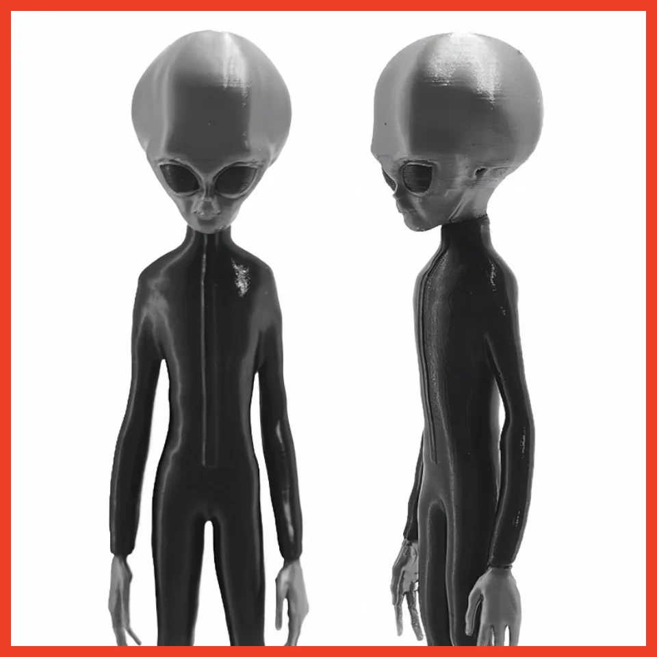 

2025 New Alien Future Humans Action Figure Homemade High Quality Fdm 3d Printed Detail Figurine Collection Ornament Gifts Toy