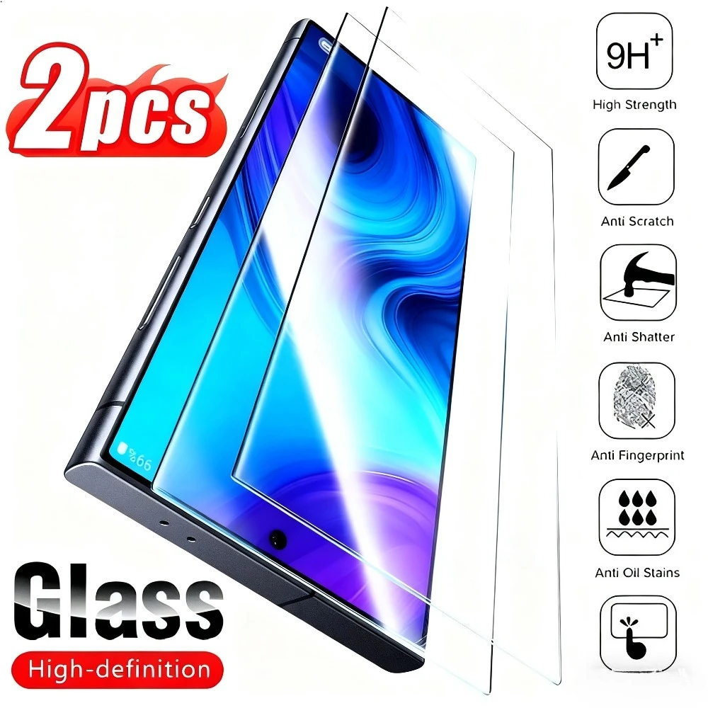 

2Pcs Ultra Clear Screen Protector for Samsung Galaxy S25 S24 Ultra S23 S22 S21 Plus S25 S24 S23 FE Anti-Scratch Tempered Glass