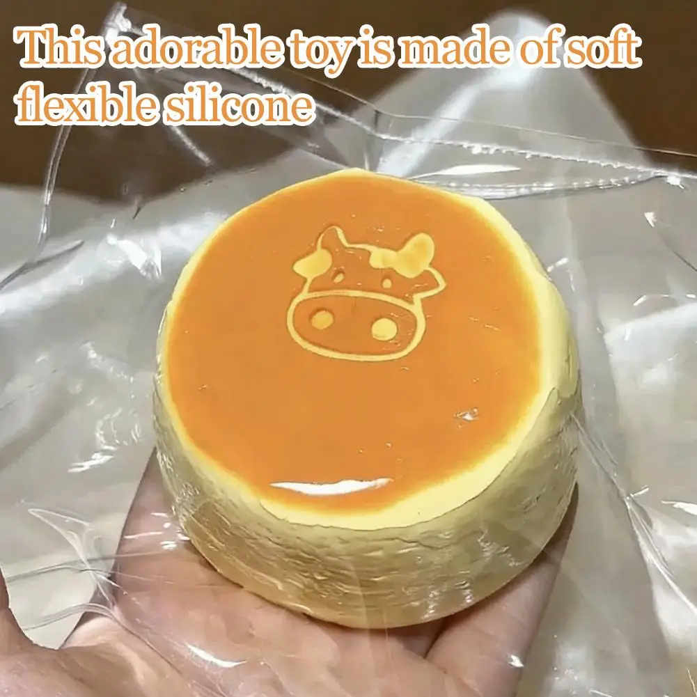 Newly upgrade Squishy Simulated Milk Bread Slow Rising Toy - Super Soft Sensory Fidget for Stress Relief & Anxiety | Gifts
