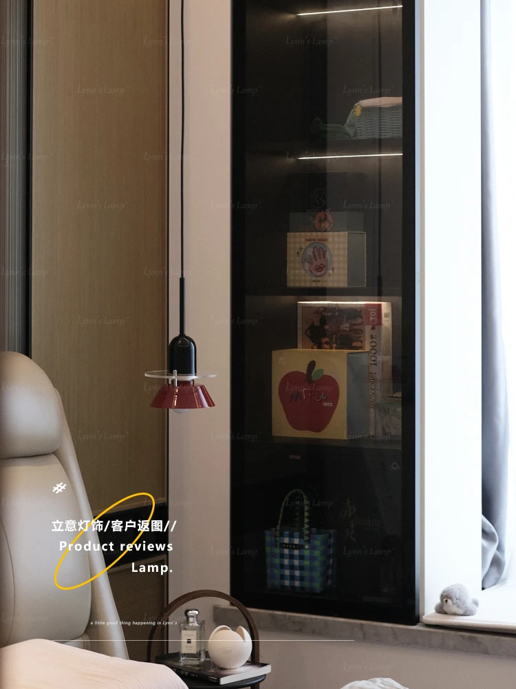 ضوء قلادة رفع بجانب السرير الاسكندنافي، مدخل غرفة النوم، ضوء خط معلق طويل #3