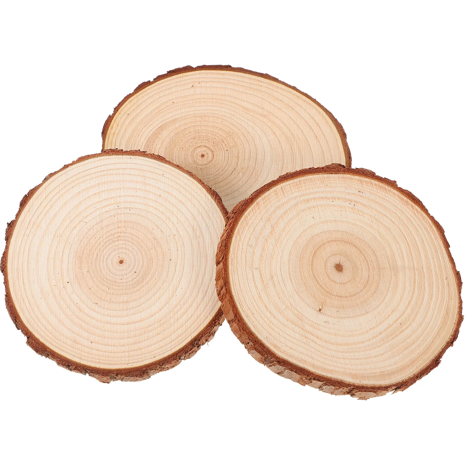 

3 Pcs Decorative Ornament Wood Painting Board Solid Background Wall Decoration Christmas Tree