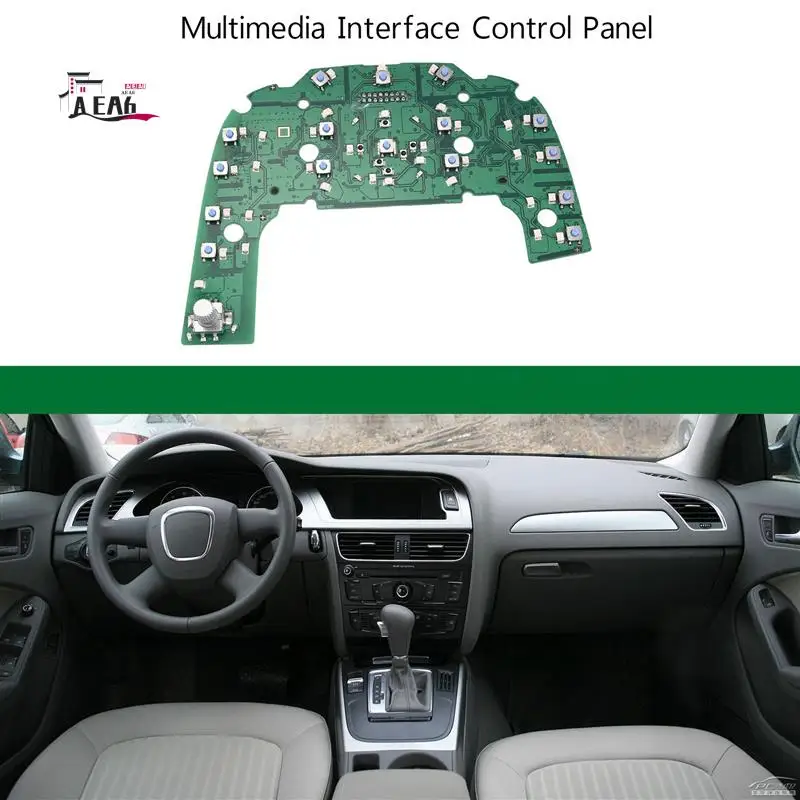 

AEA6-Circuit Board Interface Control Panel LHD With Navigation For A4 A5 Q5 2009-2012 8T0919609
