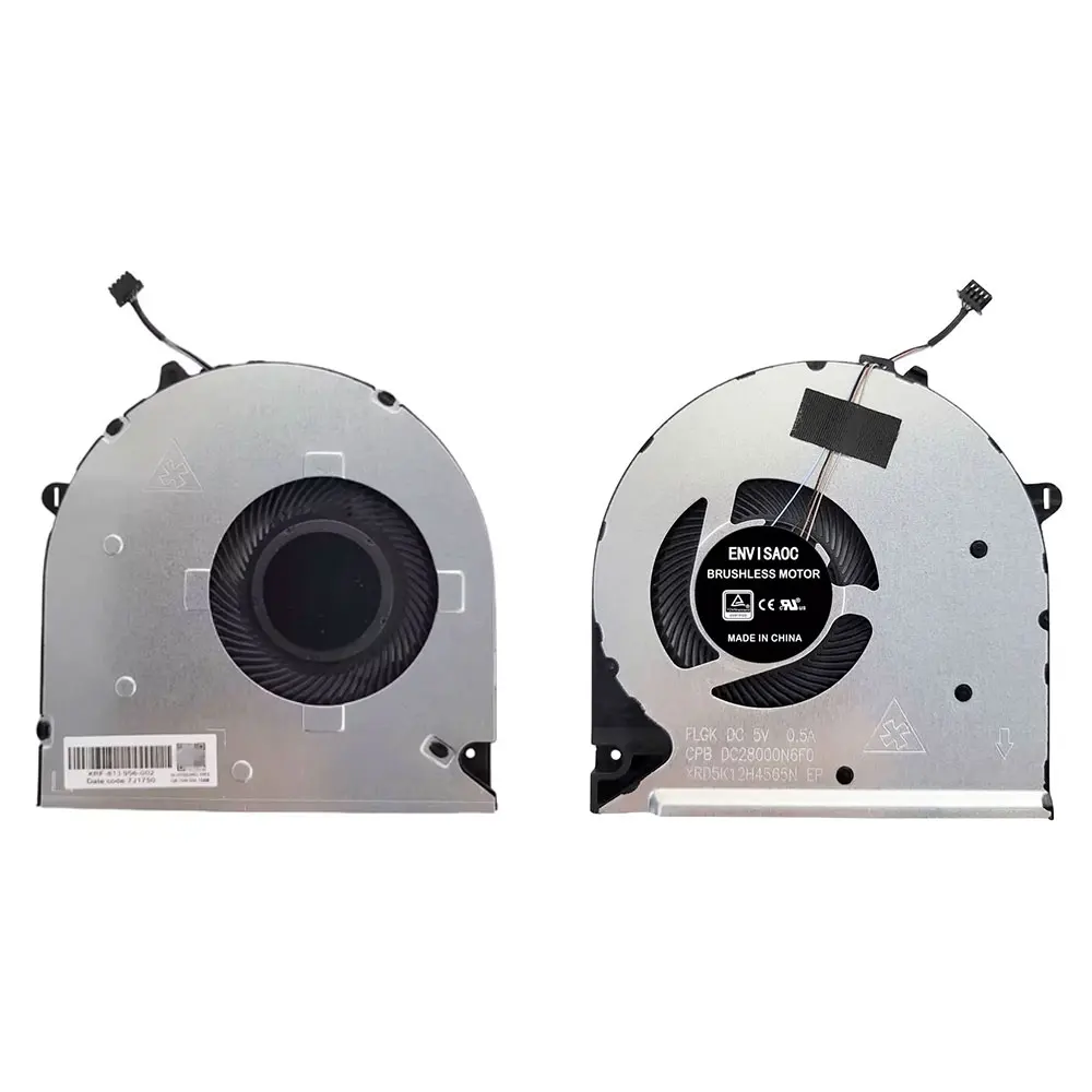 OEM For HP Probook 250 G8 255 G8 256 G8 250 G9 255 G9 256 G9 TPN-C151 Laptop CPU GPU Cooling Fan Heatsink Fans Cooler L52034-001