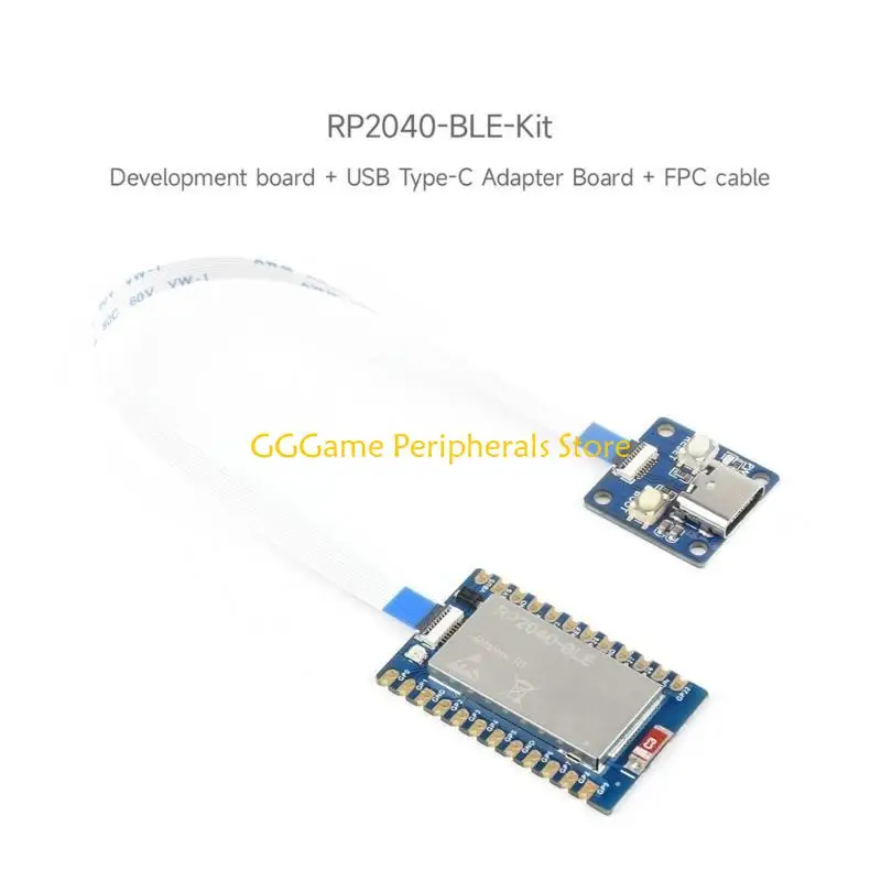 U55B RP2040 لوحة متحكم صغير 14 لوحة تطوير GPIO مع ذاكرة فلاش