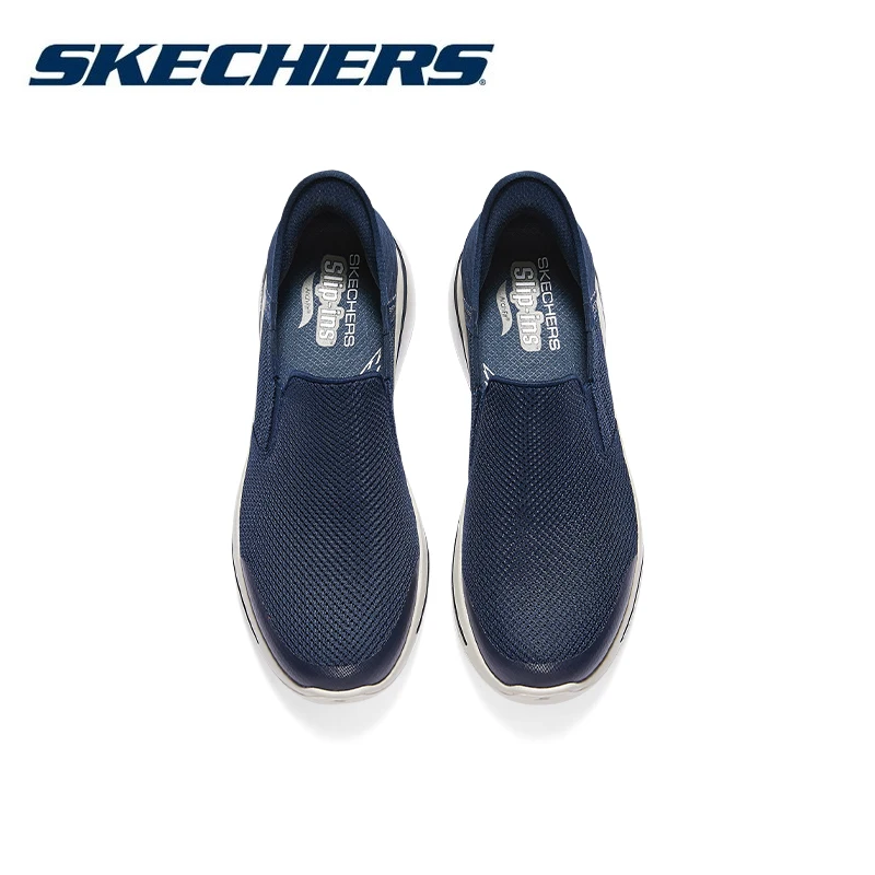 Zapatos Skechers para hombre, zapatillas deportivas informales para caminar al aire libre, zapatos transpirables ligeros para hombre, zapatillas skechers para mujer