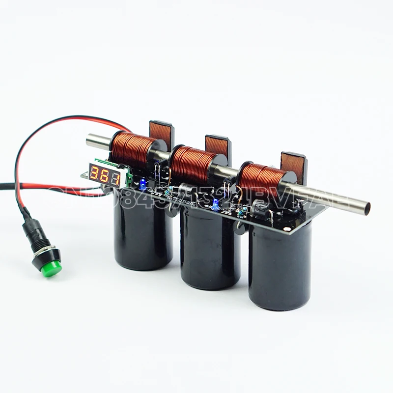 High-voltage integrated electromagnetic Simple multi-stage diy coil kit