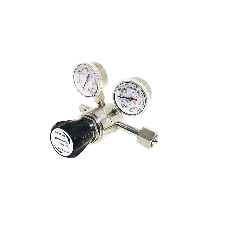 Stainless Steel Medium and High Pressure Regulator, Pressure Control Range 0-3000psi (207bar)