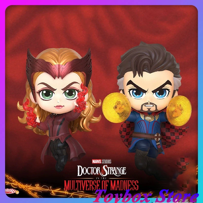 Hottoys HT Cosbaby COSB946 Marvel Stuidos Doctor Strange Scarlet Witch Multiverse of Madness Mini Collectible Action Figure