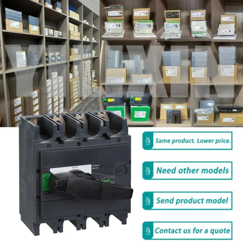 

INS630 3P 31114 Load Switch INS 3P 500A Isolated Black Handle