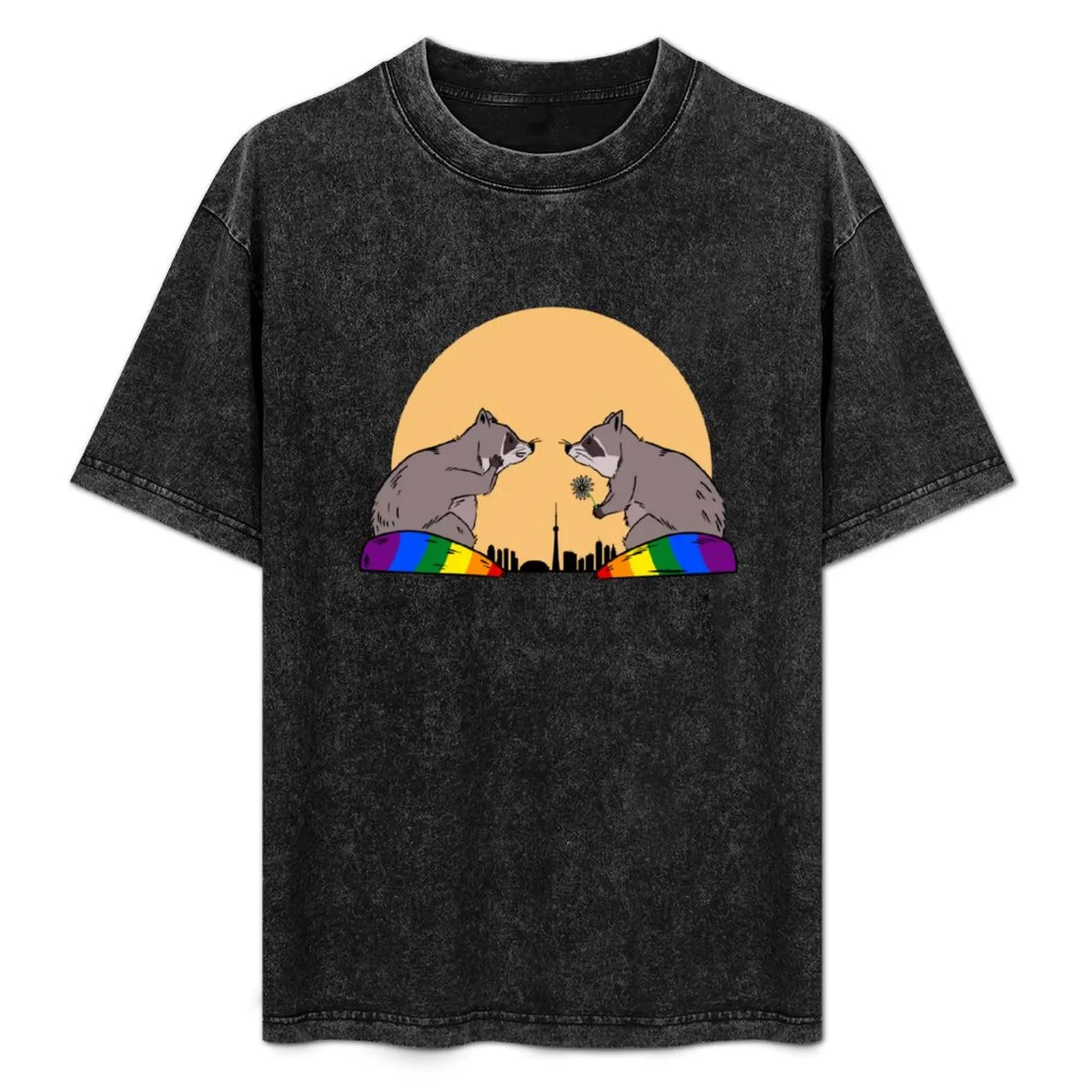 

Trash Panda Love T-Shirt Breathable Workout Short Sleeve Top