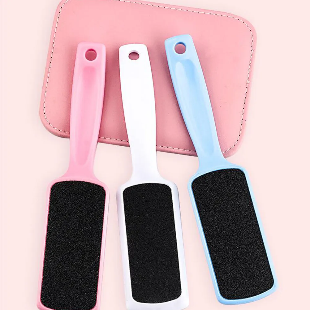 6Pcs Foot Callus Remover Plastic Double-Sided Exfoliating Foot File Dead Skin Remover Pedicure Tool Soft Smooth Skin