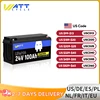 ポータブルリチウム電池Wattcycle-LiFePO4 V,100Ah,統合100A,bms,2560wh,RV,海洋用途,オフグリッド用 1