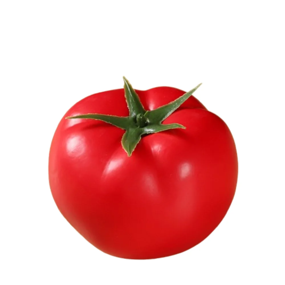 

5pcs Mini Artificial Tomato Ornament Lifelike Handicrafts Simulation Tomato Model Plastic Fake Vegetables Props