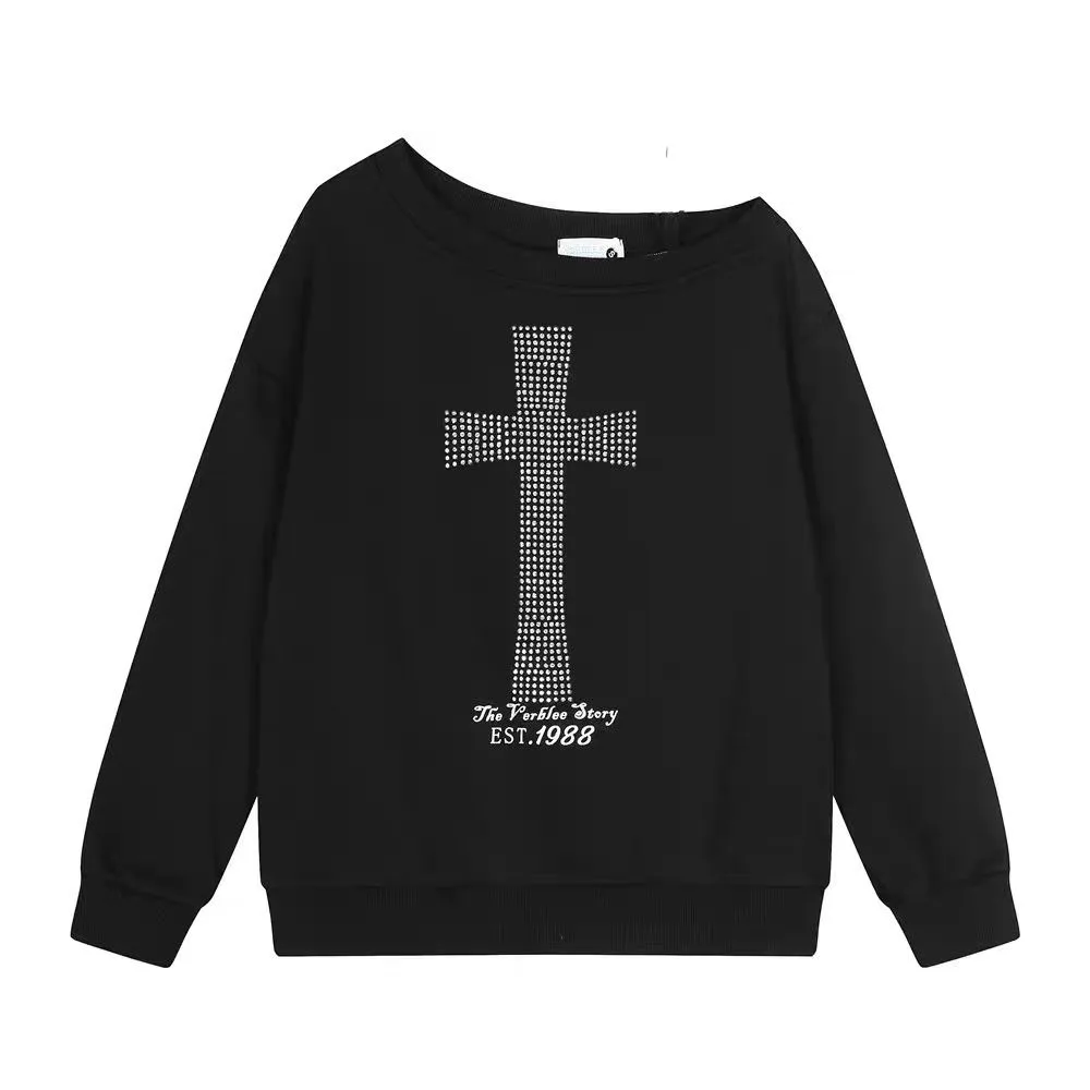 Рисунок 6 - Seeslim толстовки с рисунком на одно плечо и крестом