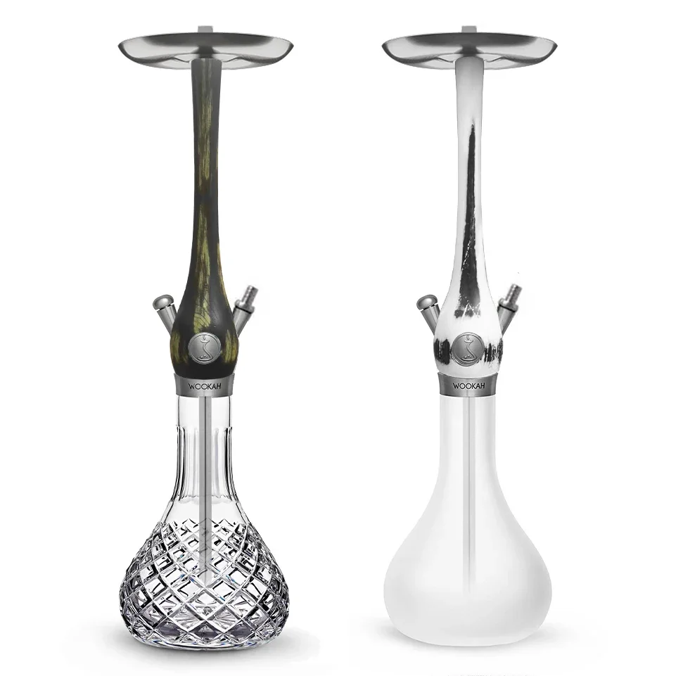 

Wookah Shisha Hookah Set 65cm 304 Stainless Steel Large Hookah Smoking Set Russian Shisha With Bottle