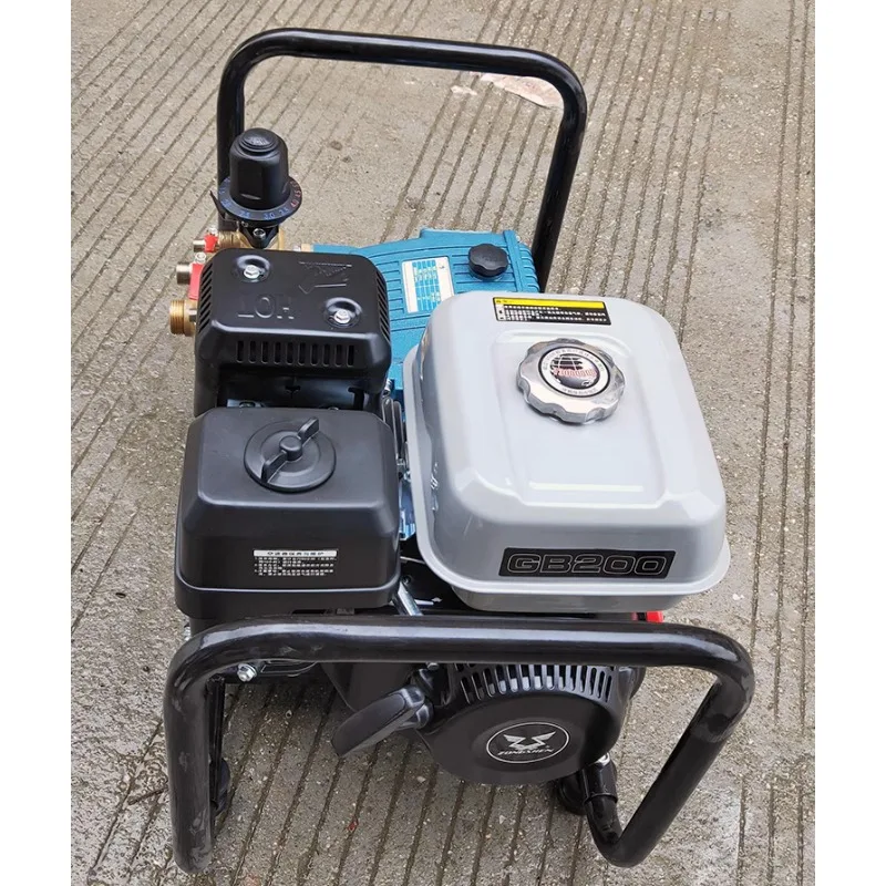 Type 170 gasoline engine 4 stroke high pressure sprayer with J32 direct connected pump sprayer