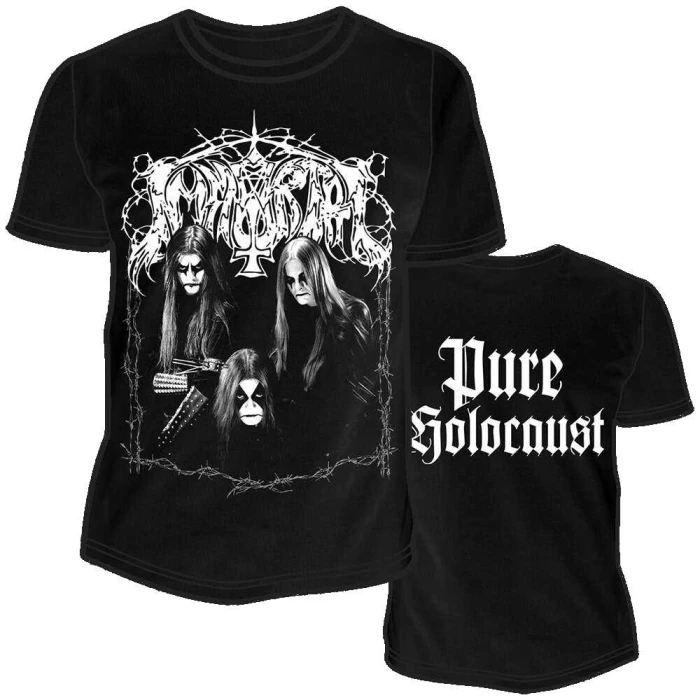 IMMORTAL Pure Holocaust 2023  Band T-Shirt Cotton Graphic Tee Men Women Summer Streetwear