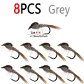 8pcs Grey