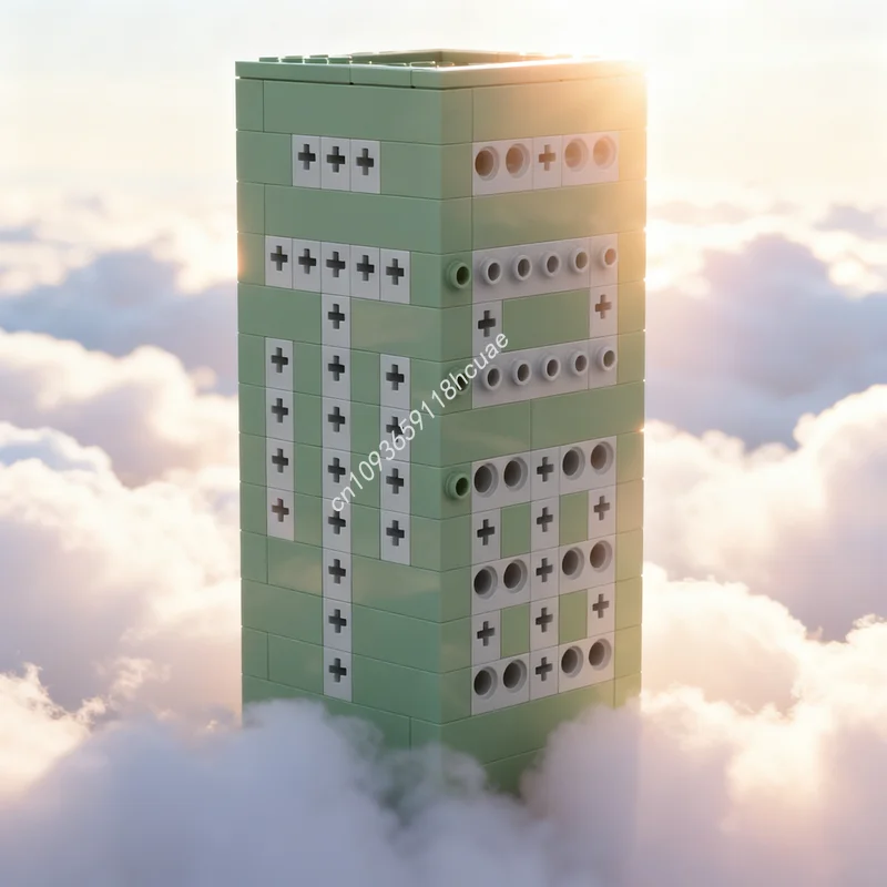 

165pcs MOC The Fu Pen Container Ideas CUUSOO Model Building Blocks Architecture Toy Christmas Gift Creative DIY Idea Education