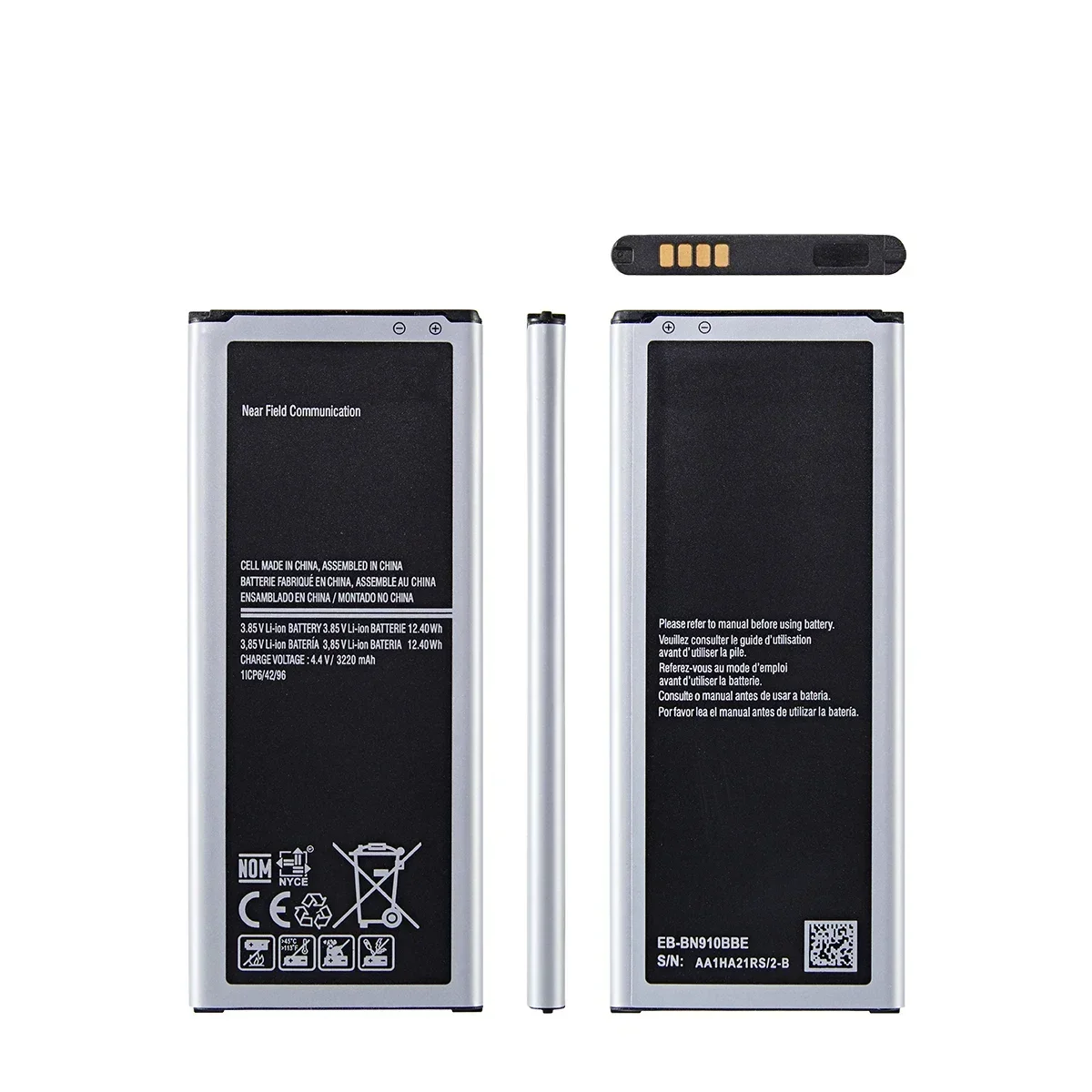 Brand New EB-BN910BBE EB-BN910BBK EB-BN910BBC EB-BN910BBU 3220mAh Battery For Samsung Galaxy Note 4 N910 N910A/V/P/T/H NFC