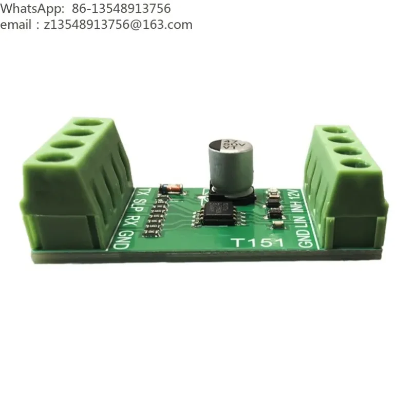 TTL UART to LIN bus module TJA1020 K-LINE communication monitoring data analytics converter