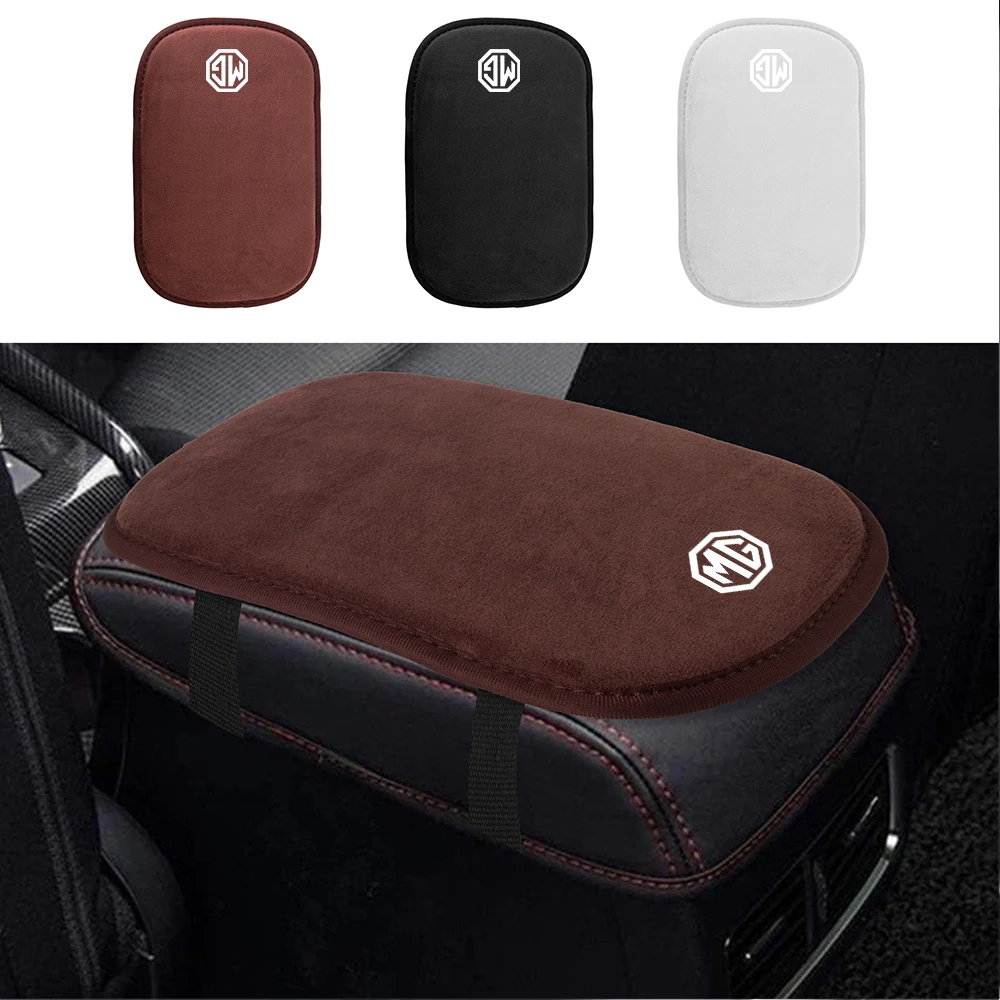 

Для гаражей Morris MG Motors 350, детали TF HS GT HECTOR MARVEL, меховой кожаный коврик для подлокотника автомобиля, защитный коврик для подлокотника центральной консоли