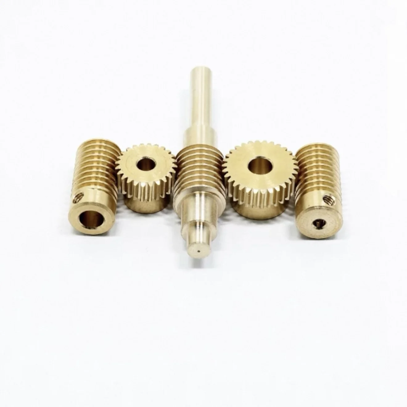 

0.4M Mini Precision Worm Gear 1:16/20/24/30/36/40/48/50/54/60/64/72/80/100 Teeth DIY PTZ Transfer Reducer Turbine transmission