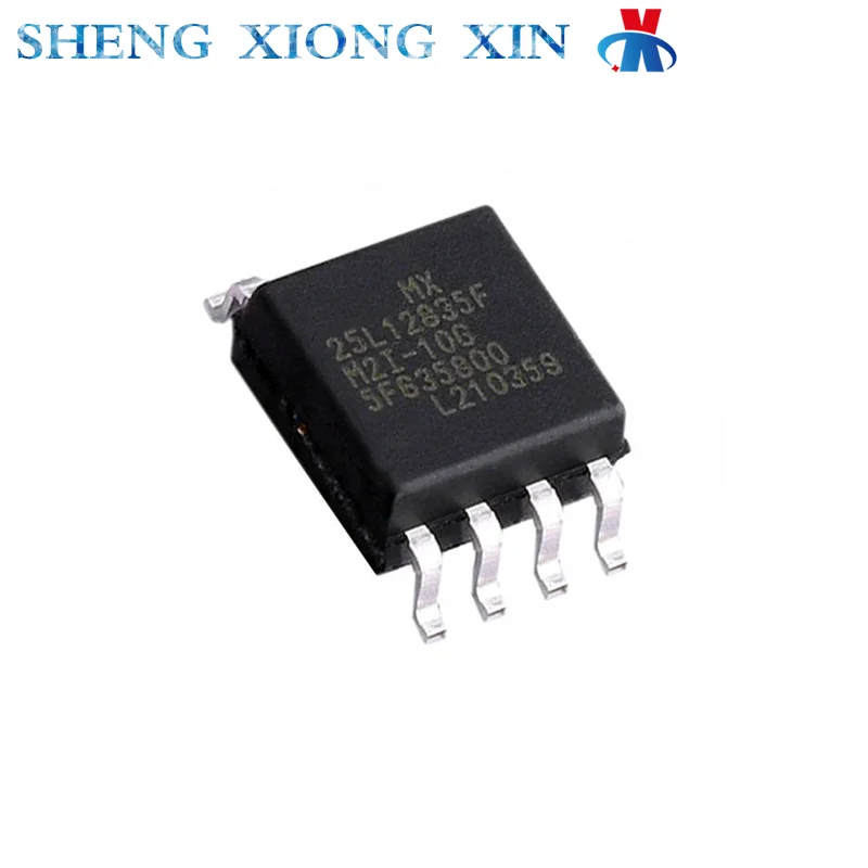 5pcs/Lot MX25L12833FM2I-10G MX25L12835FM2I-10G Encapsulation SOP-8 Memory Chip MX25L12833FM2I MX25L12833F