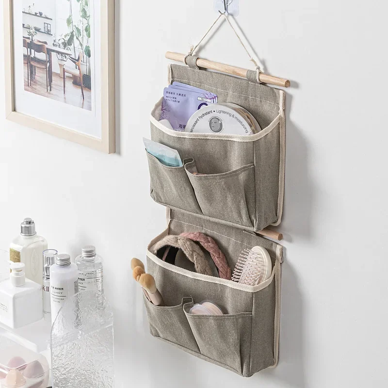 Wall Door Hanging Storage Bag Waterproof Underwear Organizer Sundries Storage Pouches Closet Wall Hanging Storage Bag Home Decor