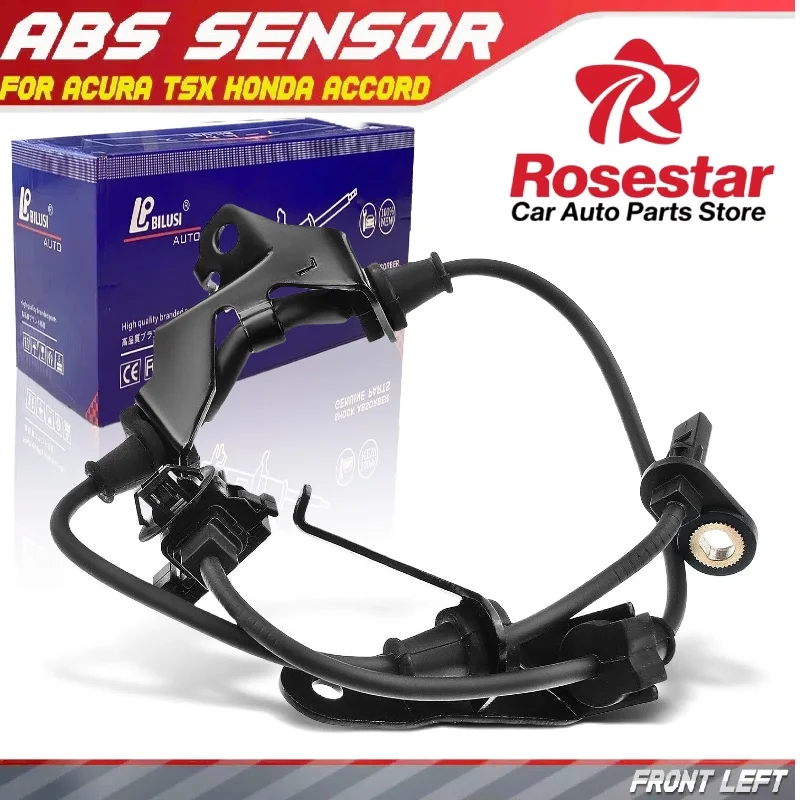 

Rosestar ABS Wheel Speed Sensor for Acura TSX Honda Accord L4 2.4L V6 3.5L Front Left LH 57455-TA0-A01 57455-TA0-H01 1802-400522