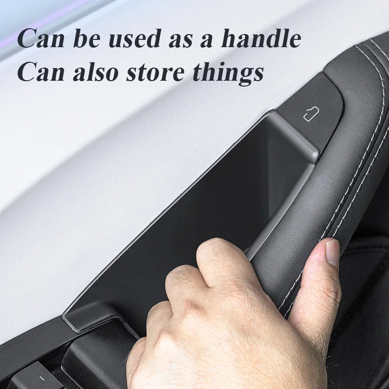 for tesla model 3 highland 2024 Car Door Armrest Storage Box Passenger seat storage box Storage Phone Holder Box Organizer