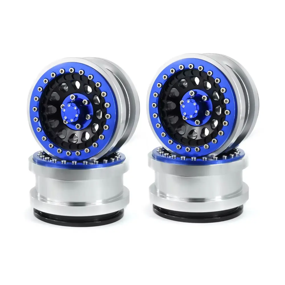 

Алюминиевые 2,9-дюймовые колеса с ЧПУ, ступицы, диски с кольцами для SCX6 AXI05000 Jeep Wrangler AXI05001 Trail 1/6 RC, детали