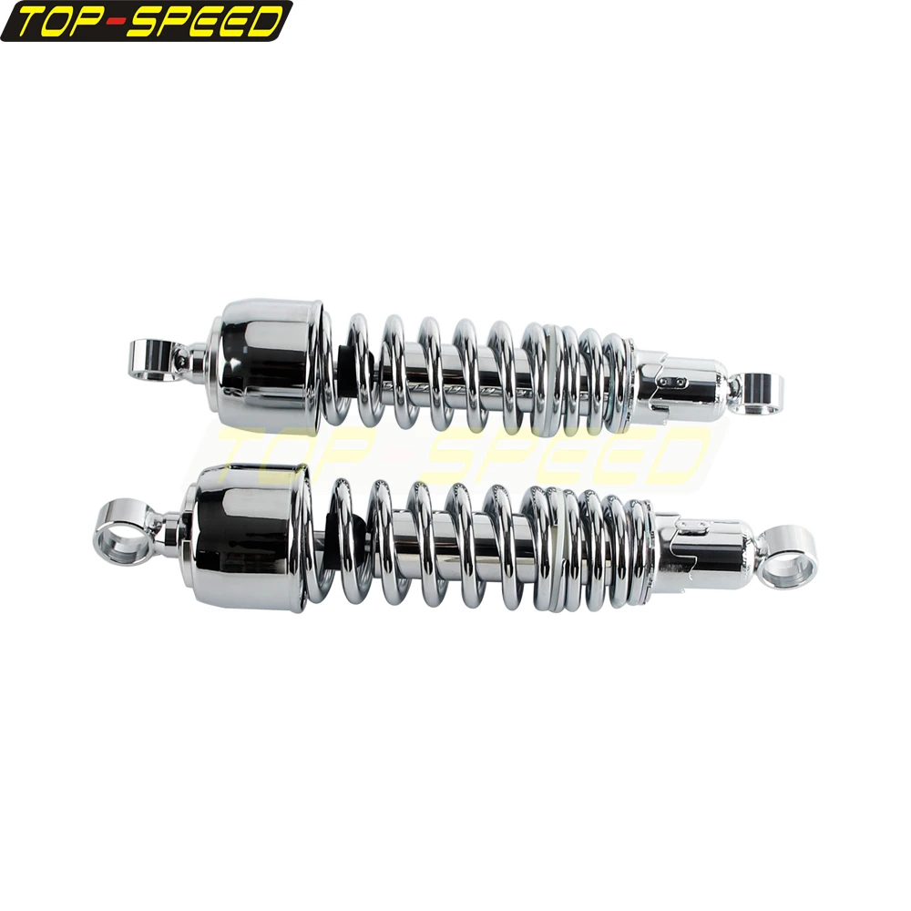 325mm Chrome Shock Absorber Suspension Protection Rear Shock Absorber For Harley Touring Sportster 883 1200 Motorcycle Accessory view 3