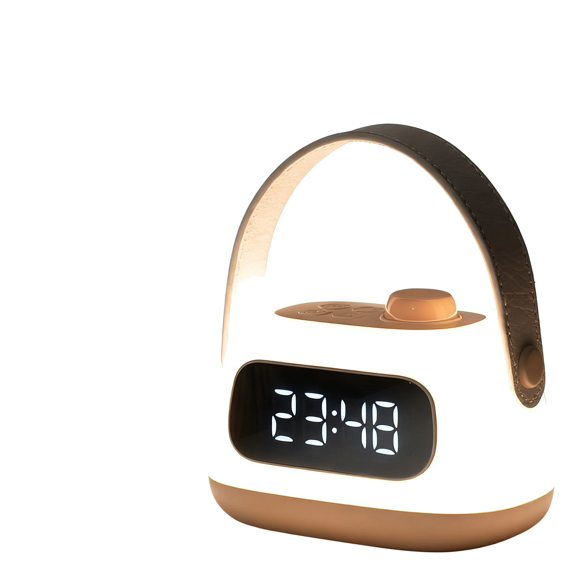 Canybara Kids Soft Glow Lantern Alarm Clock Wonderful Night Light Making Sleep Less Scary