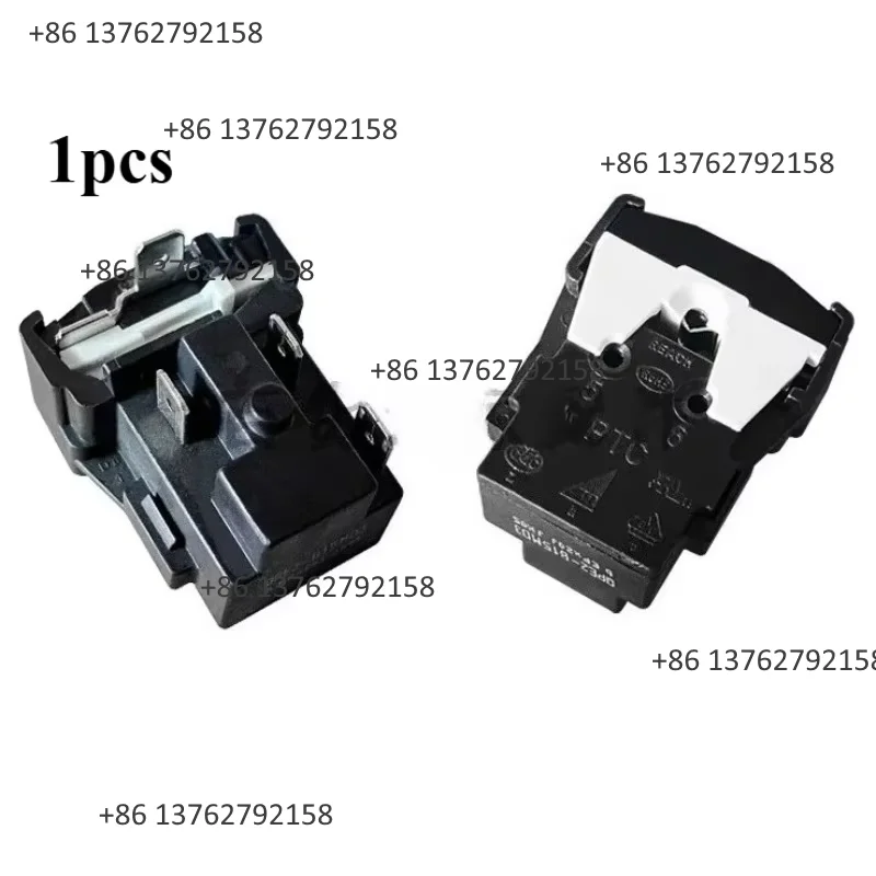 PTC Starter QPE2-B15MD3 Flat Overload Protector Assembly Refrigerator Compressor Replacement Parts