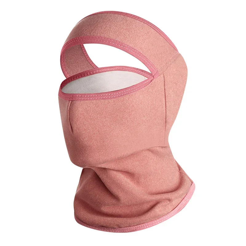 Autumn Winter Fleece Warm Face Mask Windproof Coldproof Neck Gaiter for Cycling Skiing Food Delivery Rider
