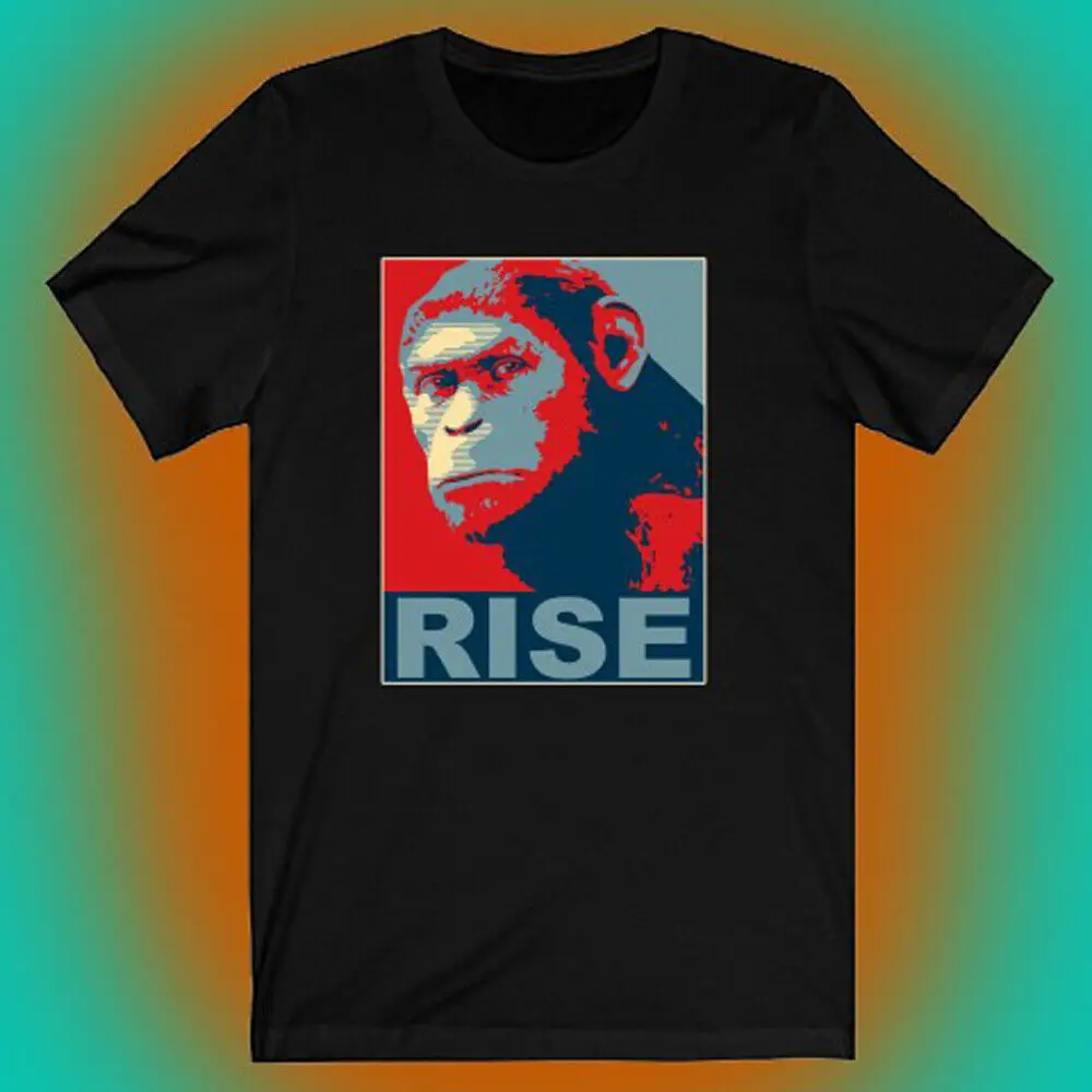 Planet of The Apes RISE Men's Black T shirt Size S to 5XL