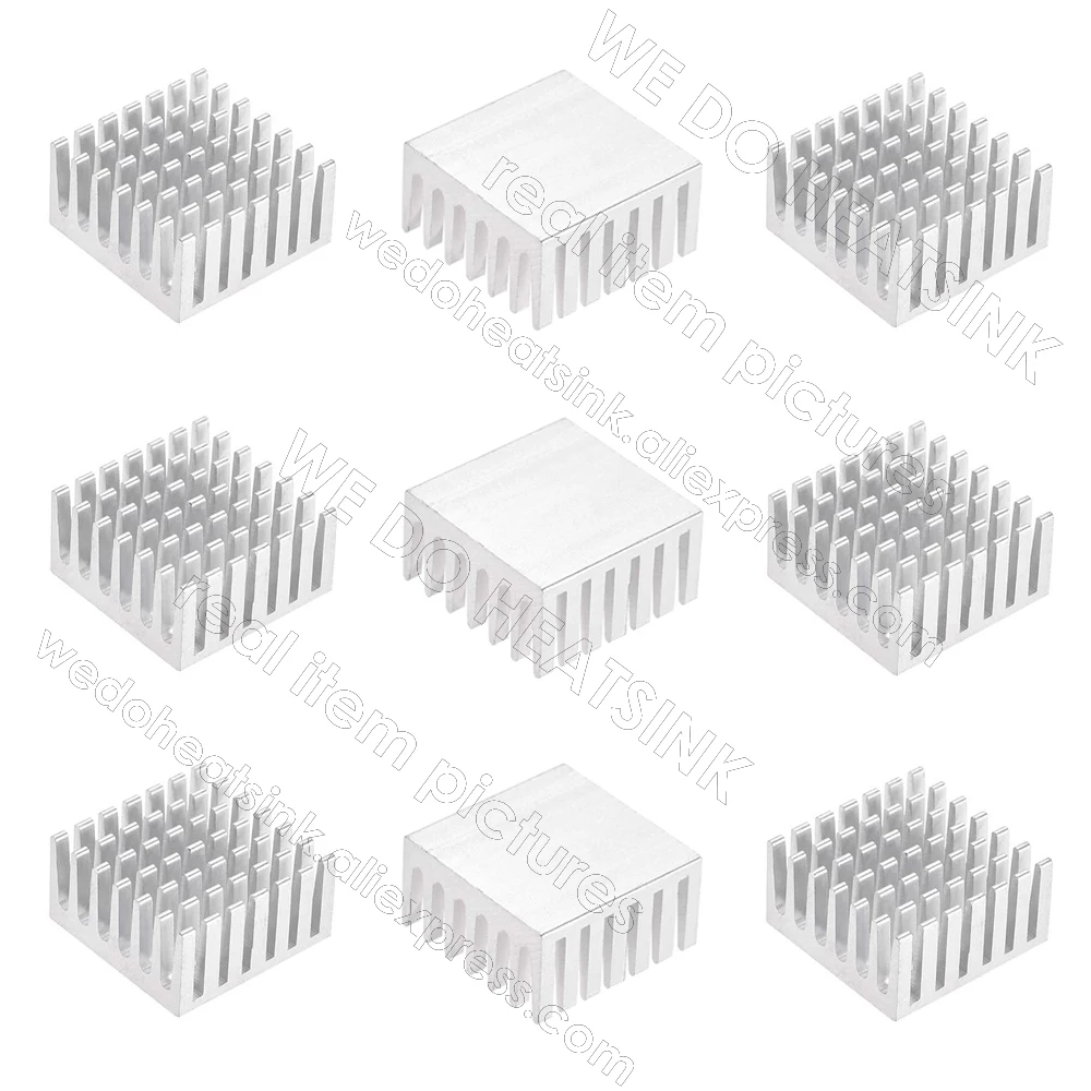 WE DO HEATSINK 28x28x15mm Without or With Thermal Pad Cooling Fin Radiator Aluminum Cooler Heat Sink for LED,Power IC Transistor