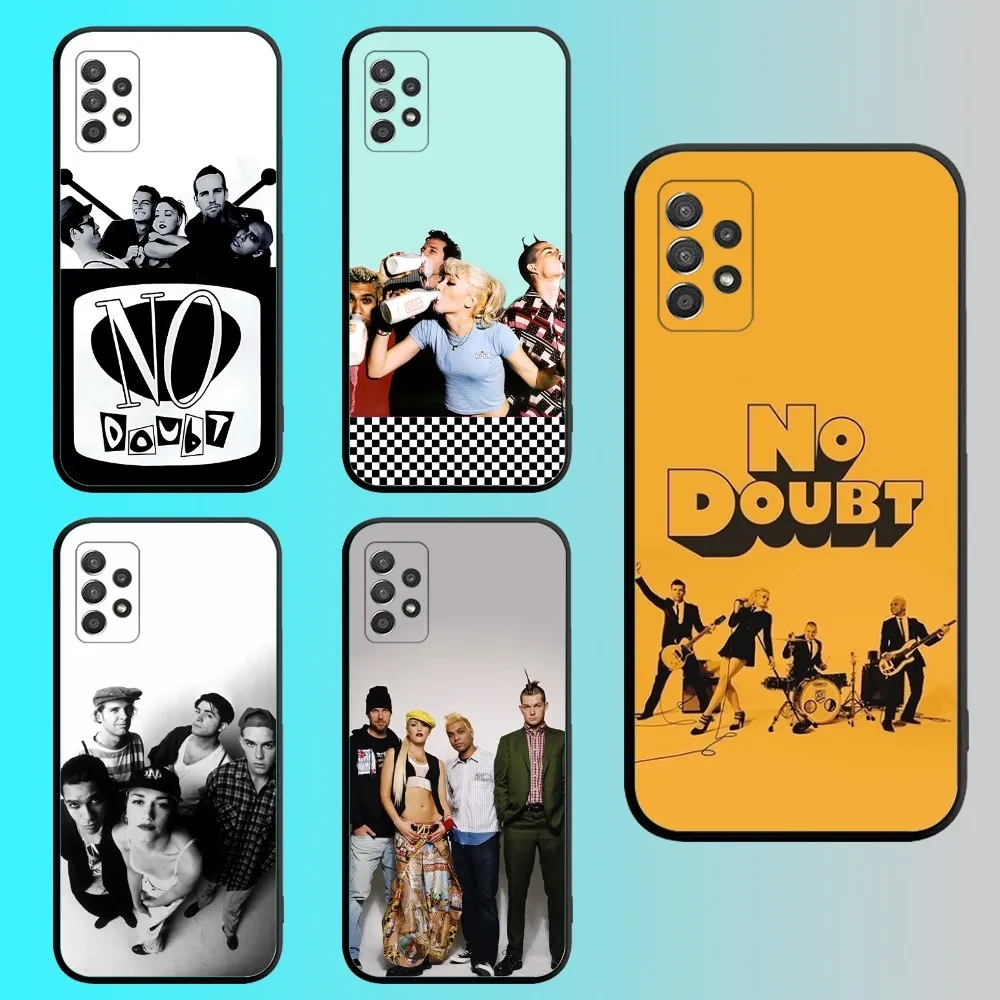 

No Doubt Rock Band Phone Case For Samsung S 25,24,21,22,23,30,20,Ultra,Plus,Fe,Lite,Note,10,9,5G Black Soft