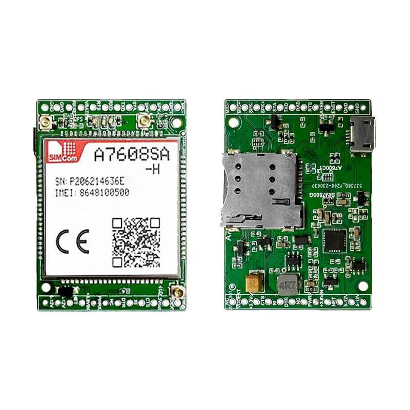 SIMcom LTE CAT4 Core Board A7608SA-H suporrt Data Voice GNSS опционально