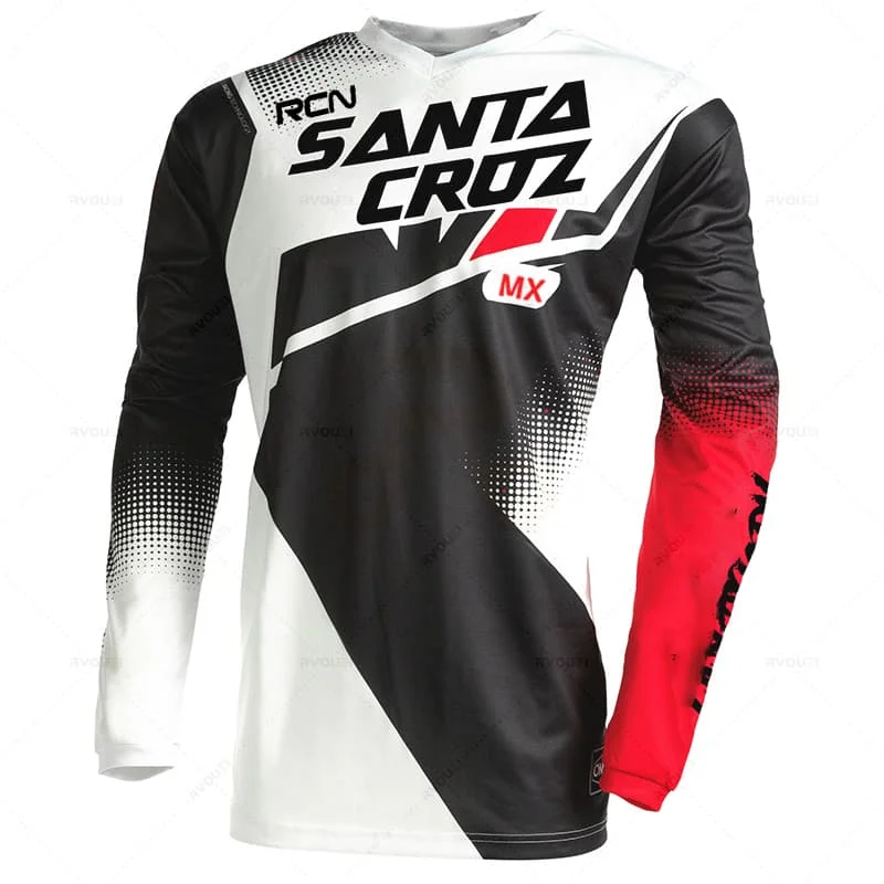 2027 New Rcn Racing Mx Enduro Cycling Jersey DH Motocross Downhill Suit Bmx Mountain Bike Riding Jerseys Camiseta Mtb Shirt