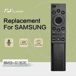 BN59-01357C Solar Voice Remote Control Replacement for Samsung Smart Frame QLED 4K 8K Smart TV Compatible with QN55Q70AAFXZA