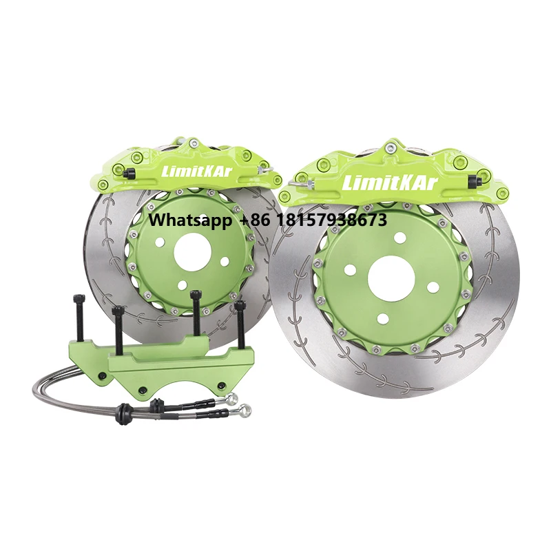 

Universal Brake System for CP 5200 Racing 4 Pots Modified Big Brake Caliper 330mmx28mm Disk for 17 Inch Wheel for E46