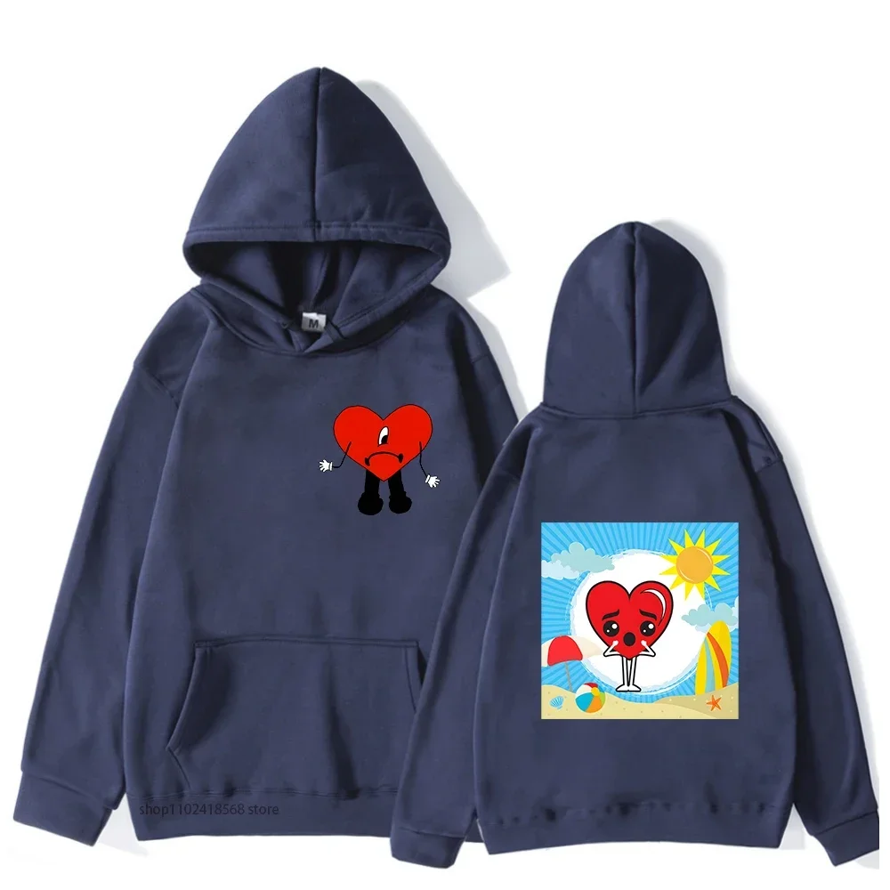 سيئة الأرنب هوديس UN VERANO SIN TI الرسومات بلوزات للجنسين الهيب هوب الشارع القمم ألبوم الموسيقى طباعة الملابس ربيع الخريف بلايز