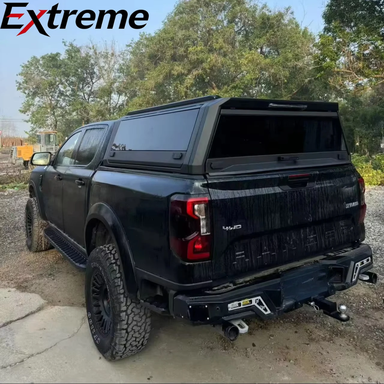 Фото Алюминиевый жесткий тент-крыша (топпер) для пикапов 5-6 футов: Toyota Tacoma, Nissan Frontier, Ford Ranger, Chevrolet Colorado, F150, F250