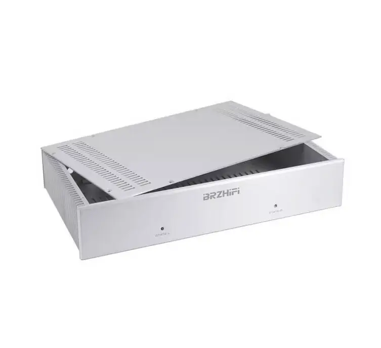 

NEW type full Aluminum class A power amplifier chassis audio amp DIY housing with big heatsink on both side install 933